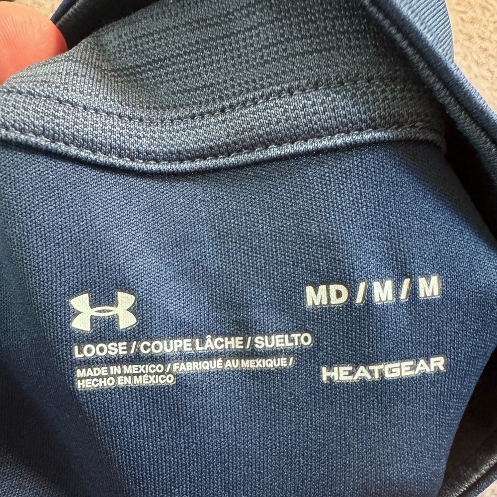Under Armour Navy Performance Pullover - image 4